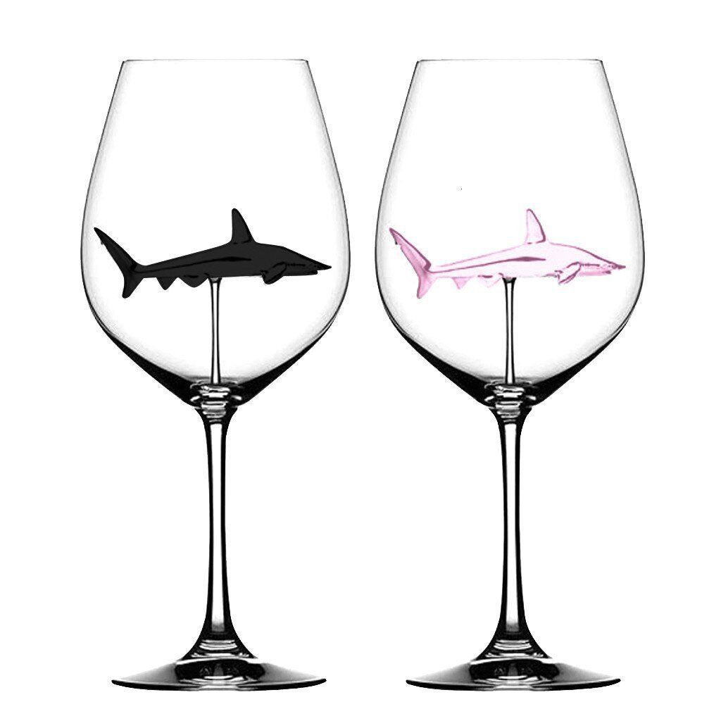 Shark Wine Glass