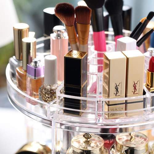 360 Degree Rotating Cosmetic Storage Box