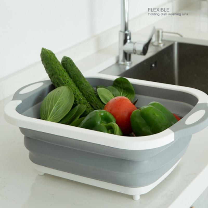 Foldable Multi-Function Chopping Board