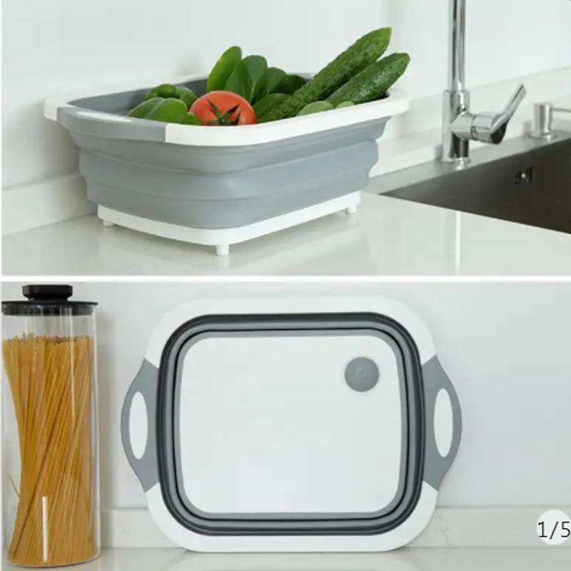 Foldable Multi-Function Chopping Board