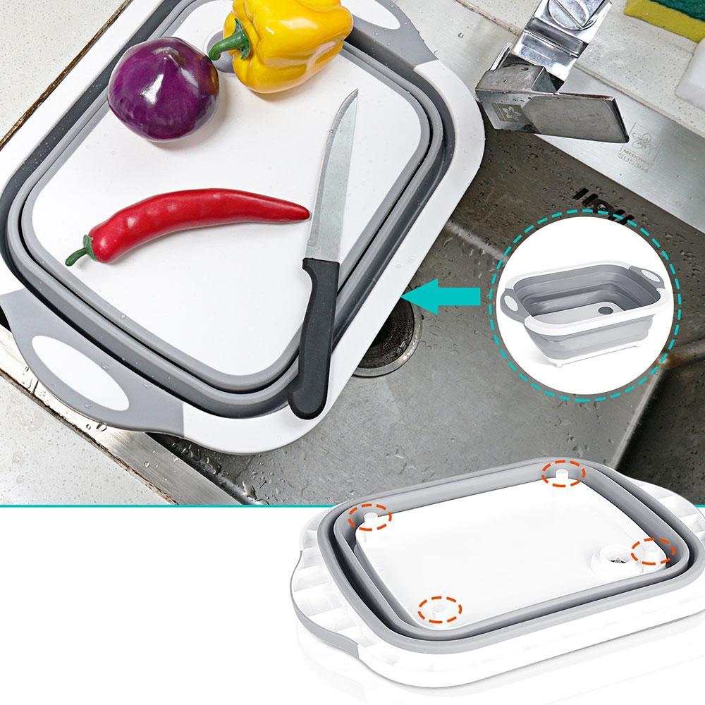 Foldable Multi-Function Chopping Board