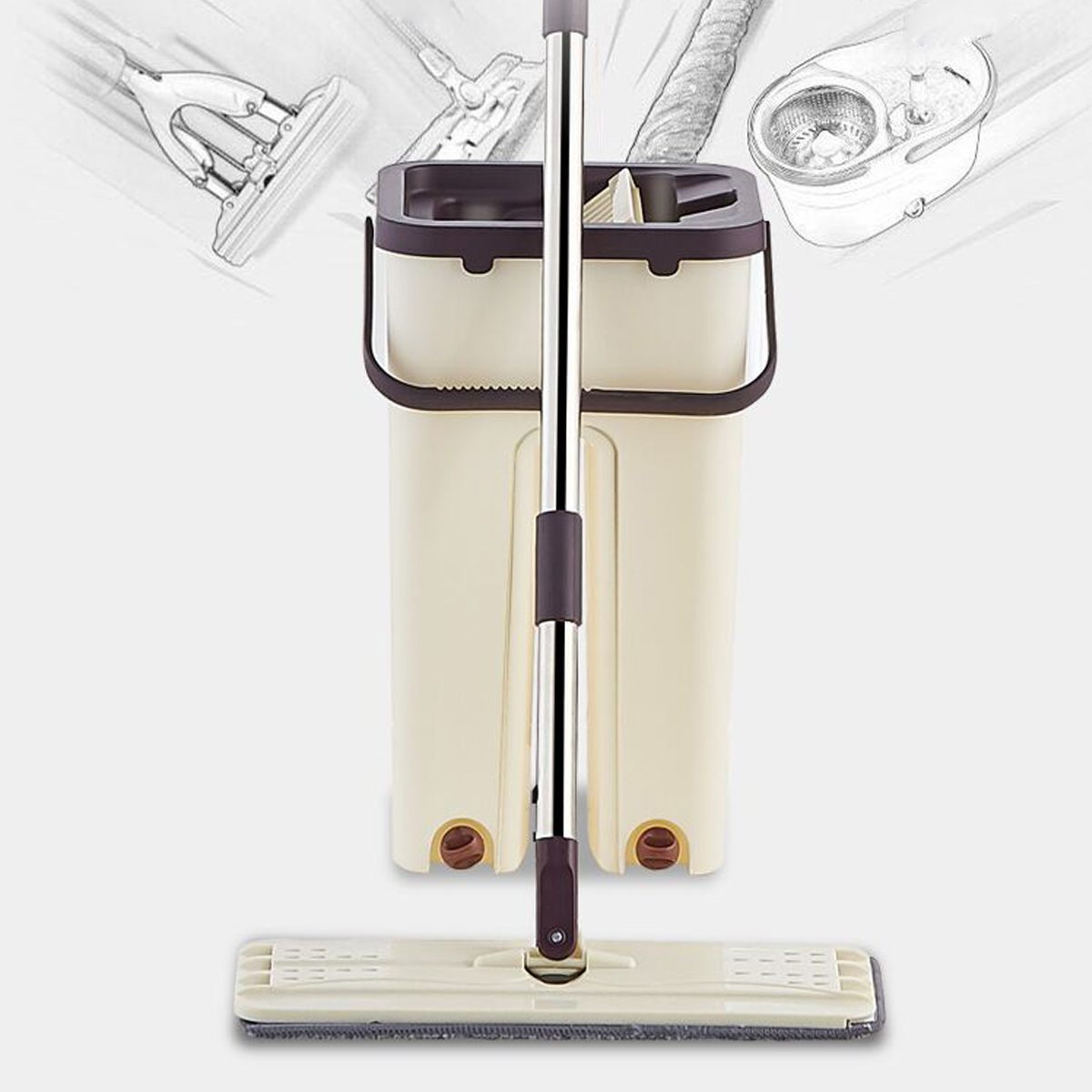 360 Degree Dust Cleaner Mop