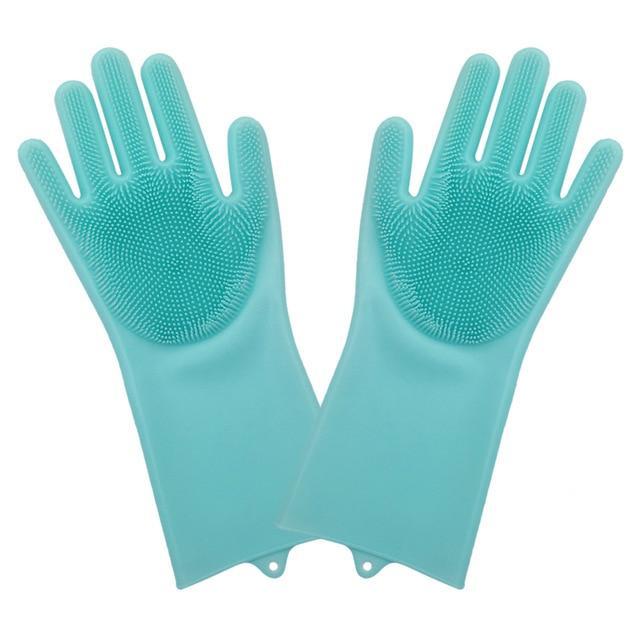 Silicone Rubber Dish Washing Gloves