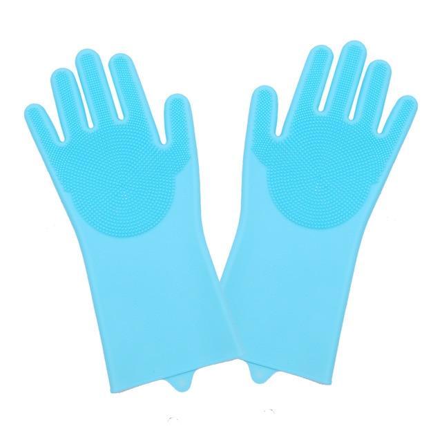 Silicone Rubber Dish Washing Gloves