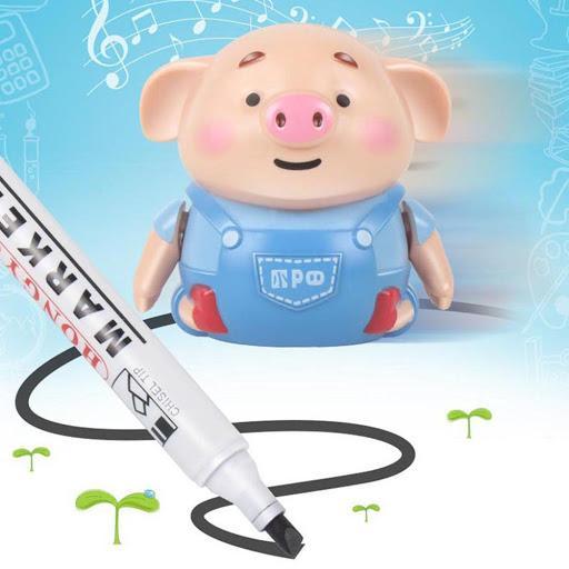 Mini Electric Cute Pig Robot Pen